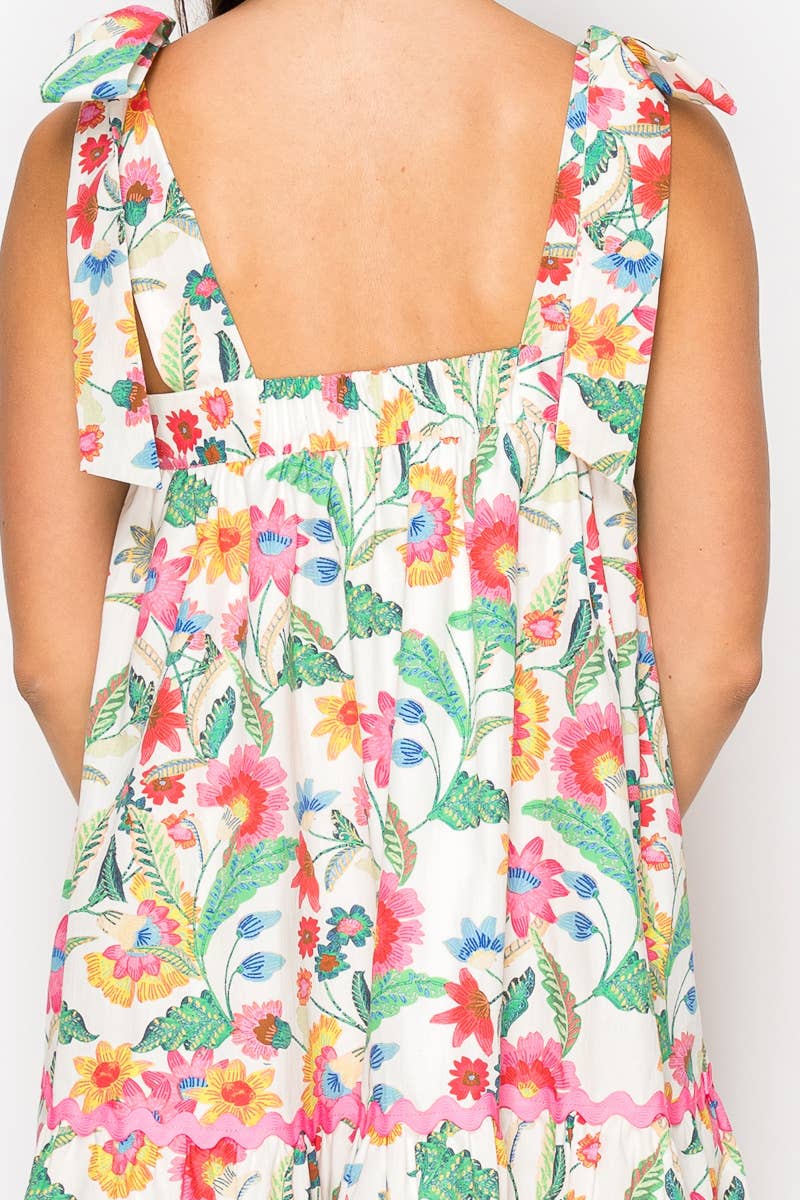 Summer Print Dress