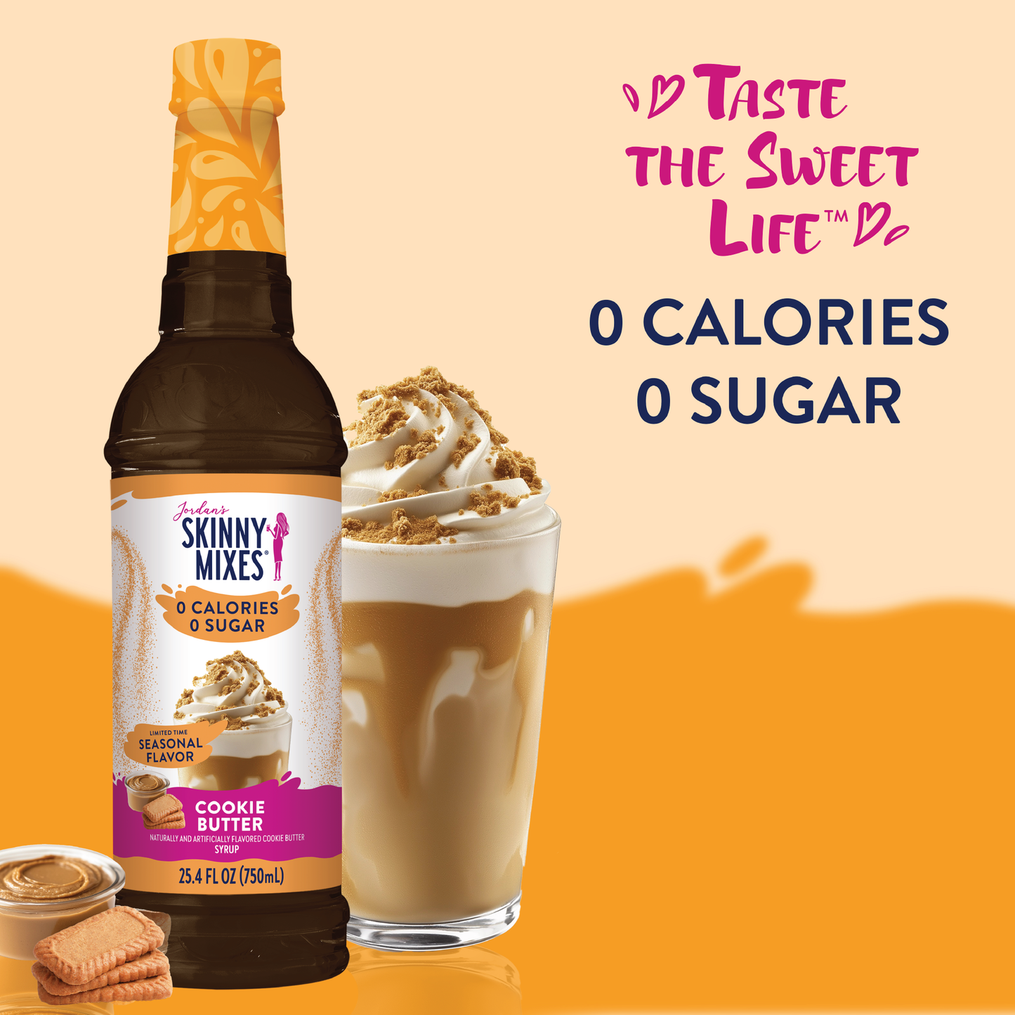 Sugar Free Cookie Butter Syrup