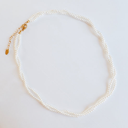Daily Dose Of Grace Twist Pearl Necklace