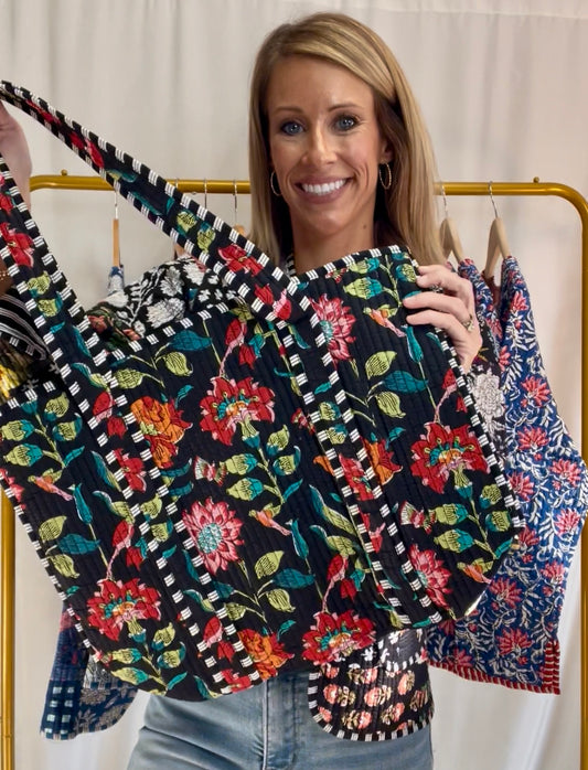 The Rachel Quilted Tote Bag