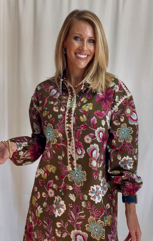 Heather Floral Dress