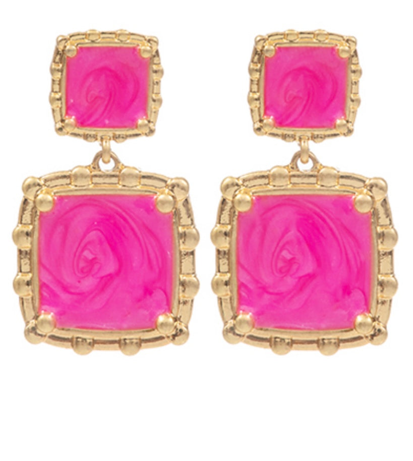 Square Earrings