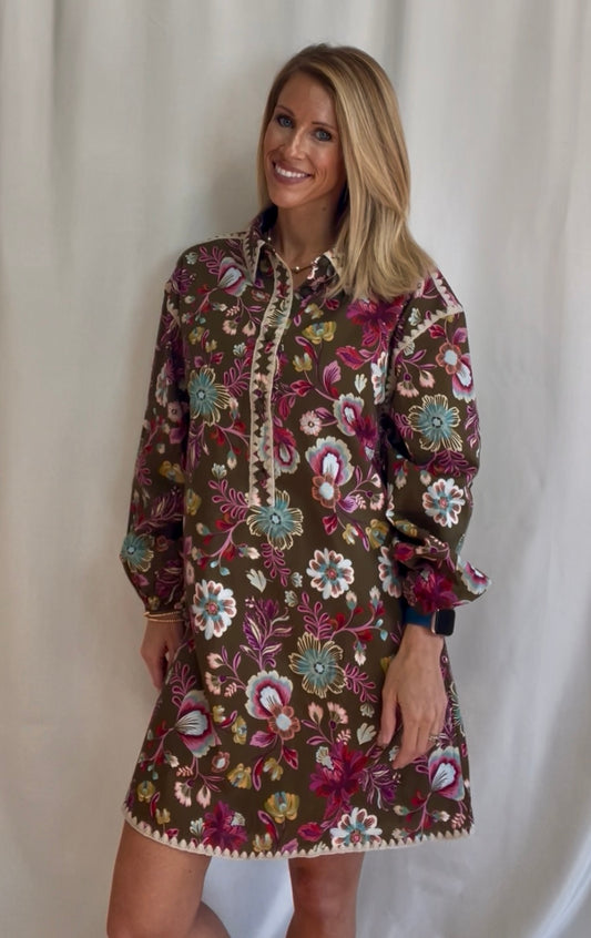 Heather Floral Dress