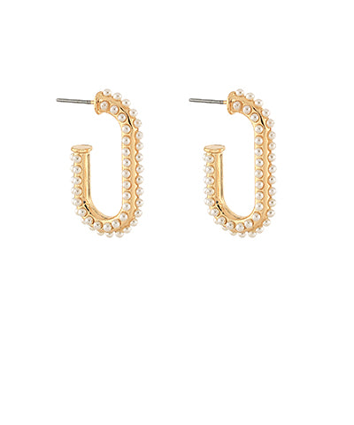 Dotted Pearl Earrings