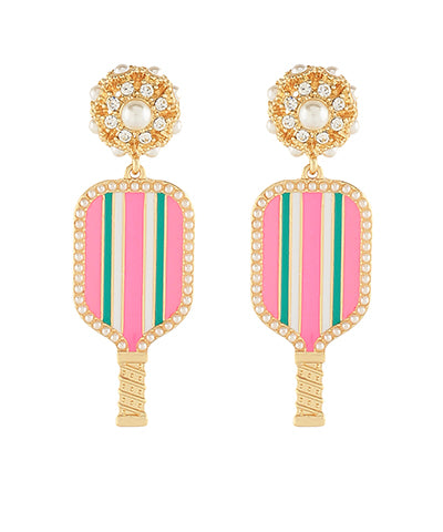Pickleball Paddle Earrings