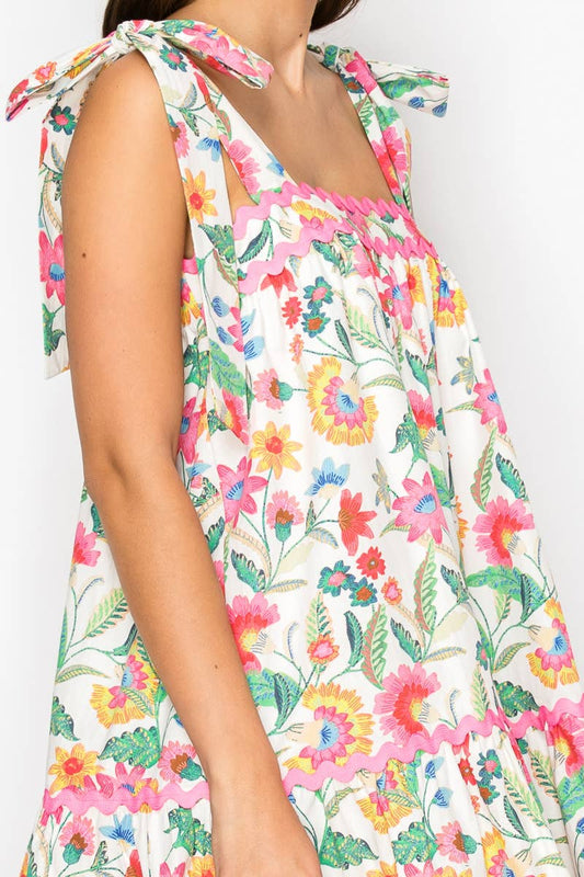 Summer Print Dress