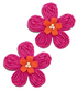 Rattan Floral Earrings