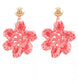Raffia Flower Earrings