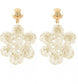 Raffia Flower Earrings
