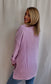 Lavender Ribbed Sweatshirt