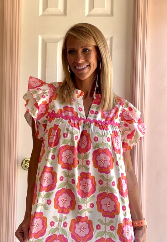 Floral Pop Blouse