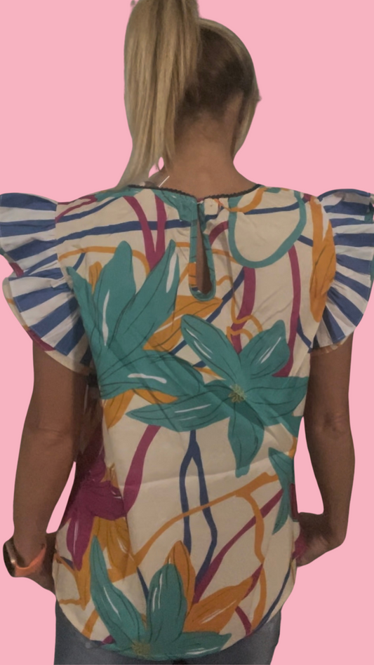 Floral Print Top