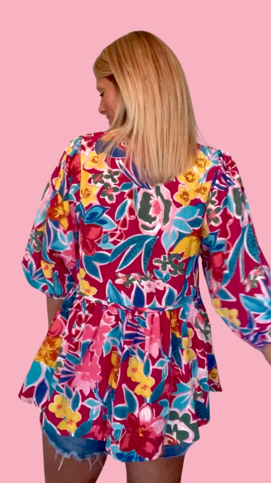 Mulberry Mix Top