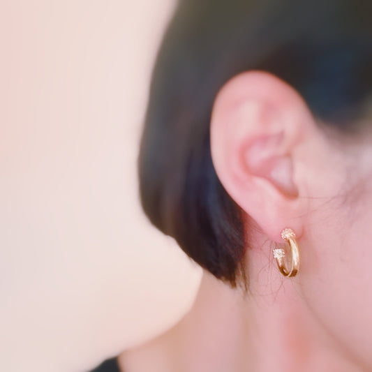 Simply Aiden Hoop Earrings