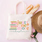 Just One More Chapter Tote – Colorful Book Lover’s Bag